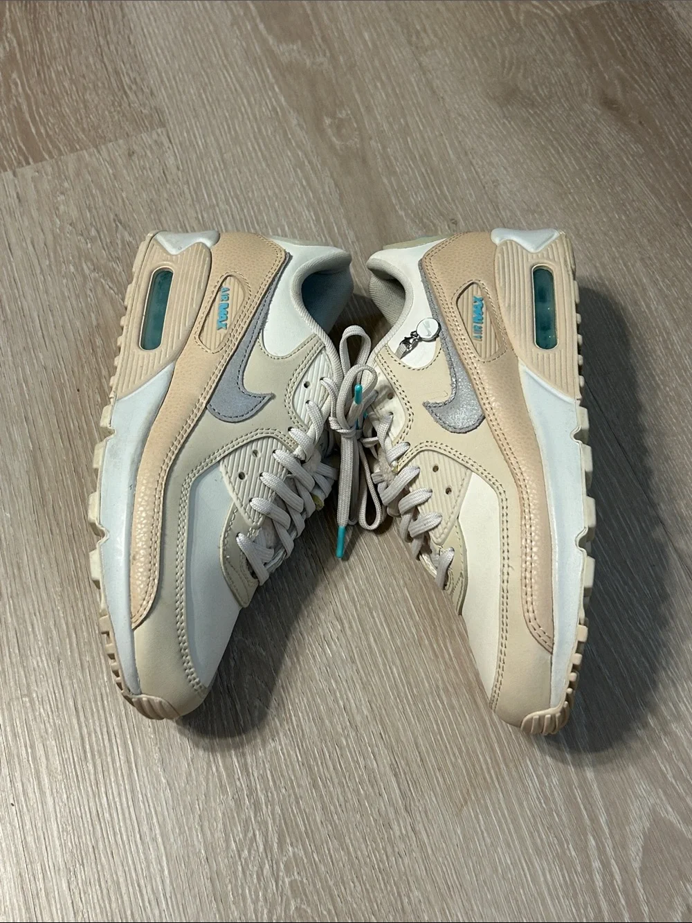 Nike Air Max 90 “Mama” Phantom Metallic Sneakers Size 9